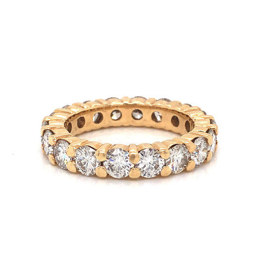 3.80 Diamond Eternity Band in 14k Yellow Gold