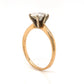 1.01 Oval Cut Diamond Engagement Ring in 14k Yellow Gold