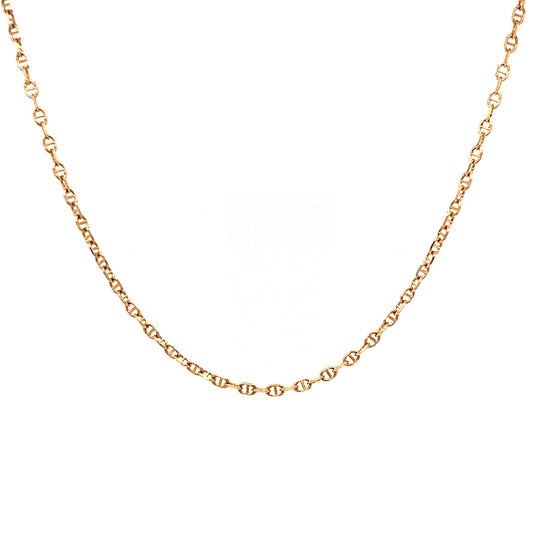 16 Inch Pendant Chain in 14k Yellow Gold