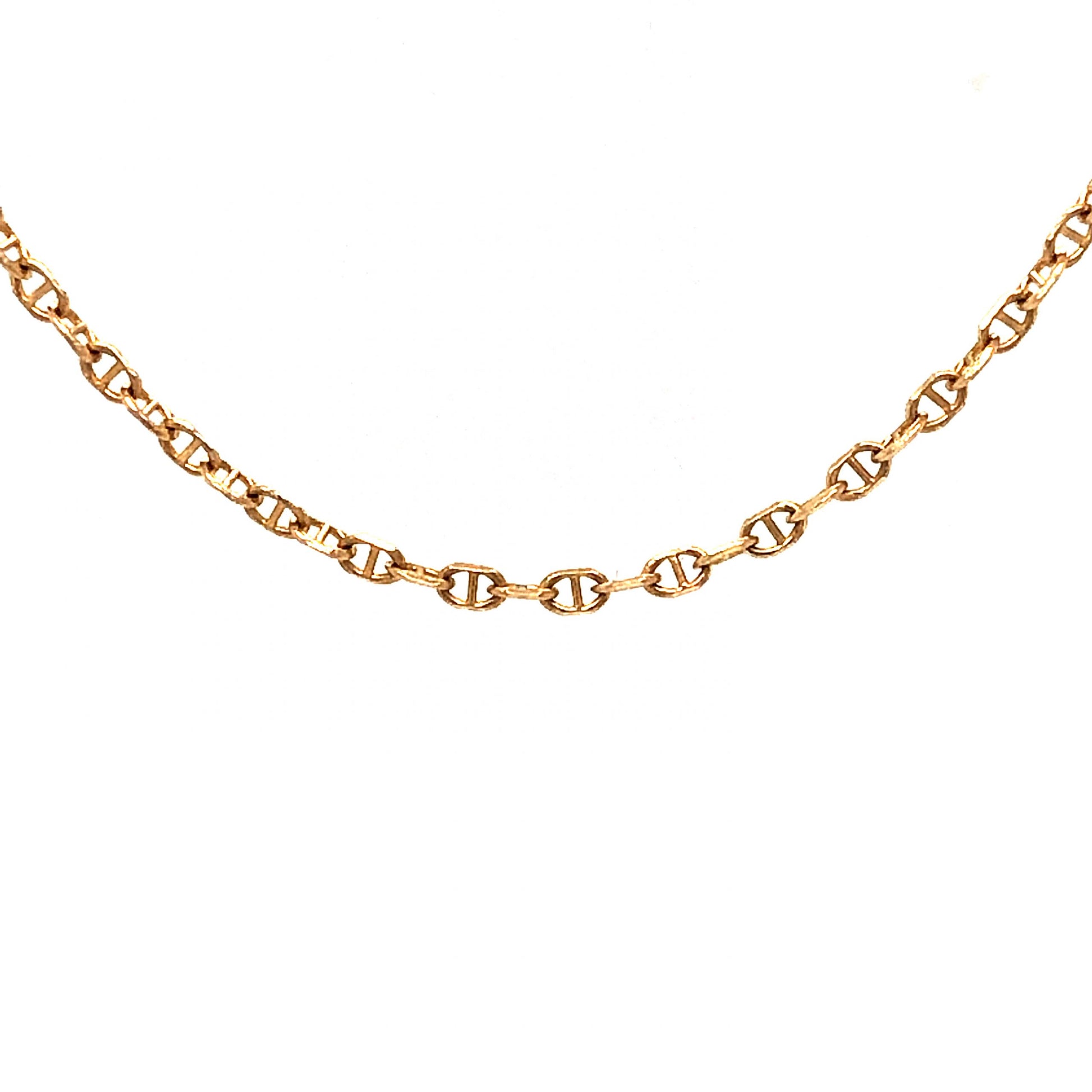 16 Inch Pendant Chain in 14k Yellow GoldComposition: 14 Karat Yellow GoldTotal Gram Weight: 1.6 gInscription: 14 KT ITALY