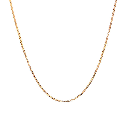 19 Inch Pendant Chain in 14k Yellow Gold