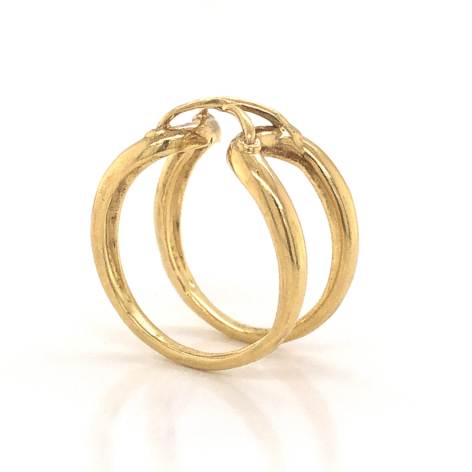Cartier Corset Ring In 18k Yellow Gold