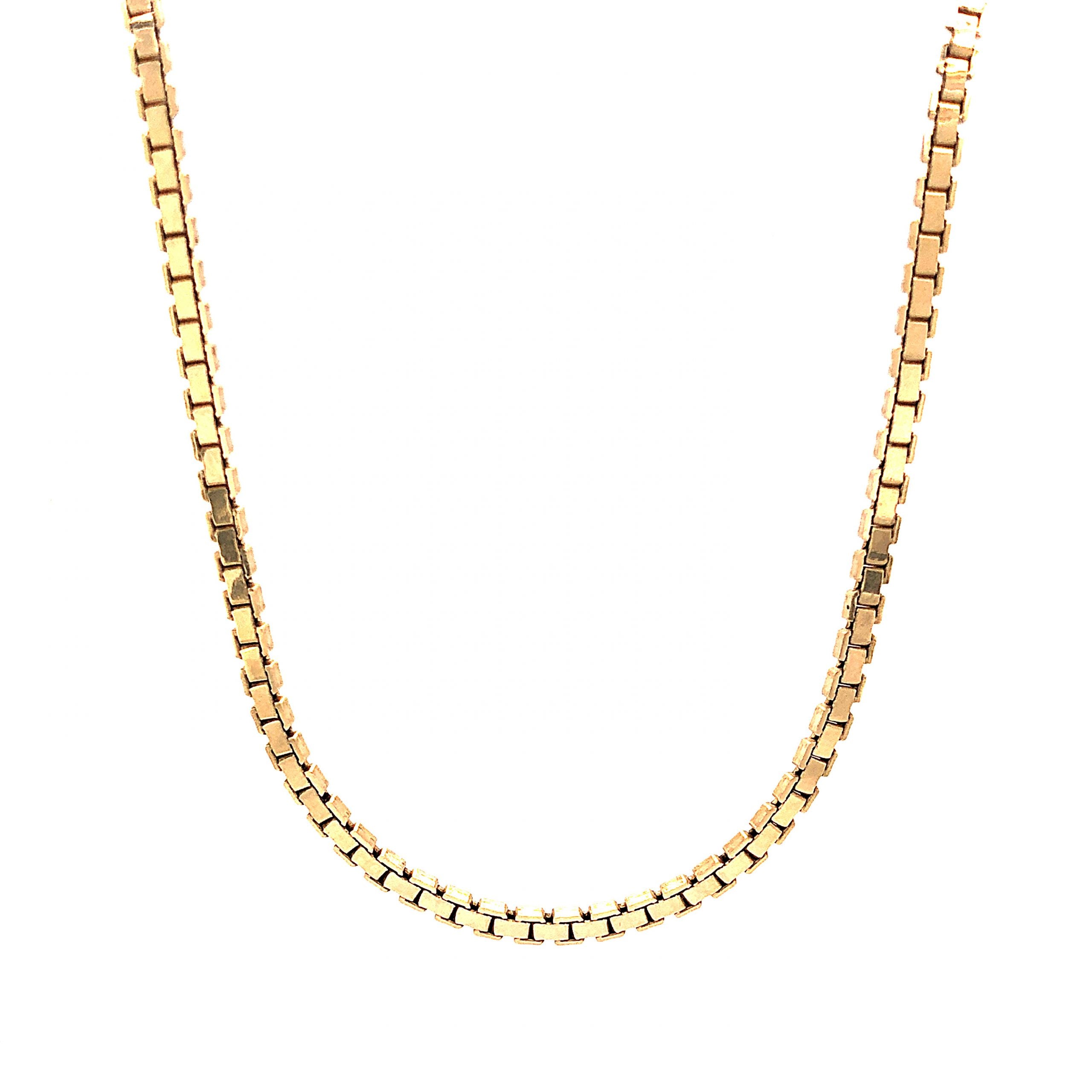 14K Gold Flat Cuban Chain Necklace, Flat Link Chain Gold Necklace, Cuban Chain  Necklace, Minimalist Necklace, 14K Solid Gold Chain Necklace - Etsy