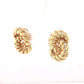 Rope Knot Stud Earrings in 14k Yellow Gold