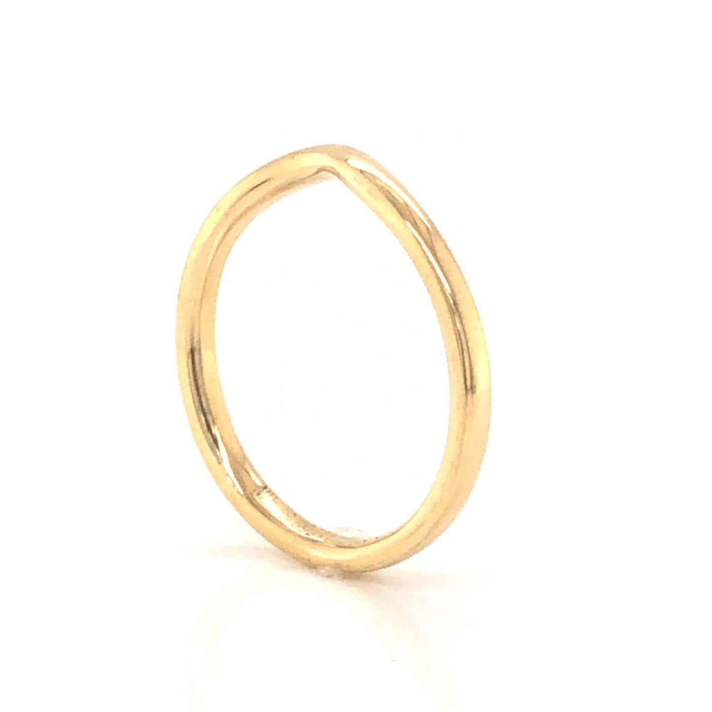 Tiffany & Co. Contoured Wedding Band in 18k Yellow Gold