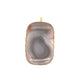 Large Agate Slab Pendant in 14k Yellow Gold