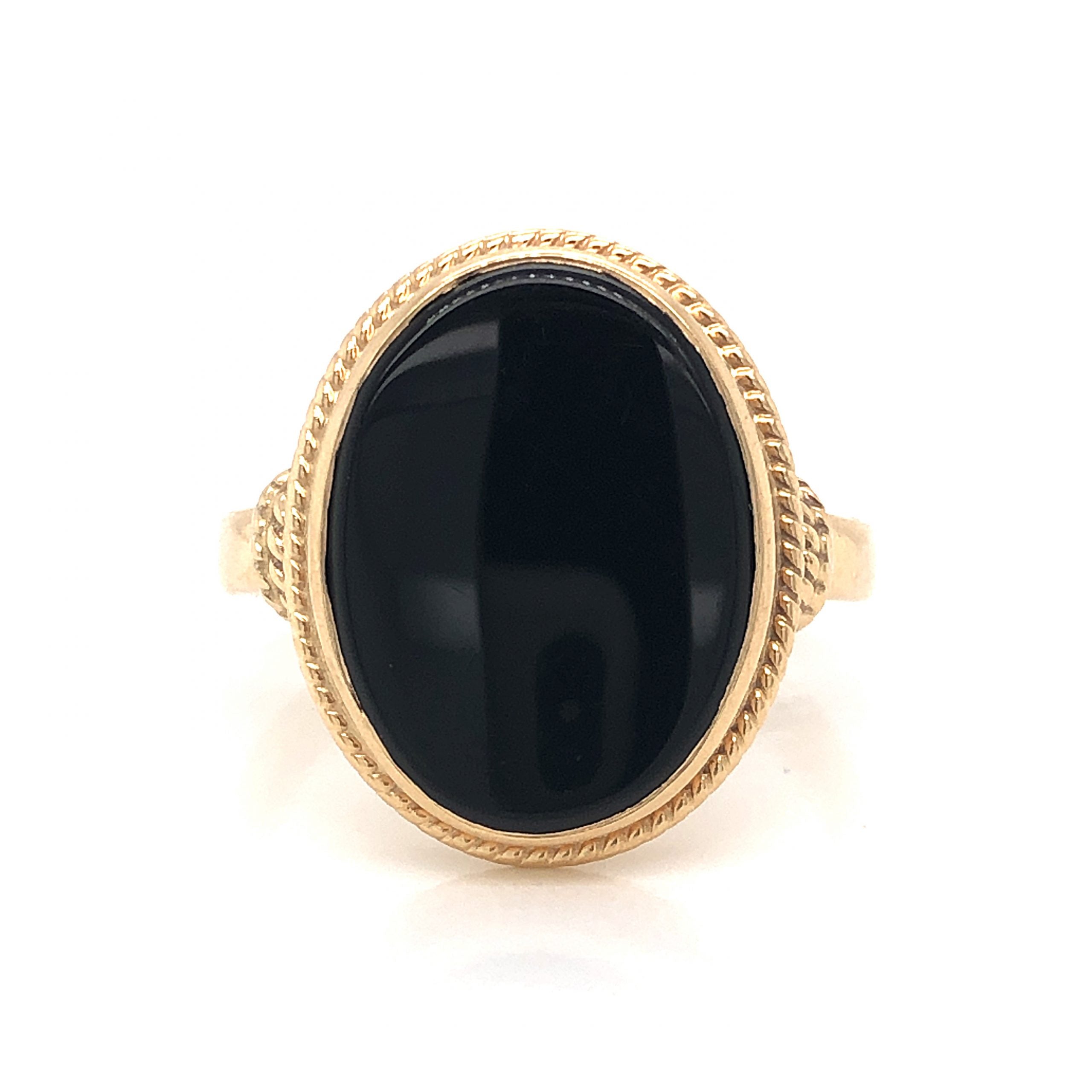 Onyx cocktail deals ring