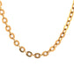 24 Inch Mid-Century Chain Necklace in 18k Yellow Gold