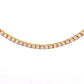 6.20 Diamond Tennis Necklace in 18k Yellow Gold