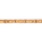 Flexible Bamboo Bangle Bracelet in 18k Yellow Gold
