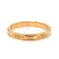 Victorian Engraved Wedding Band in 18k Yellow Gold