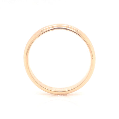 Men's 4mm Polished Wedding Band in 14k Yellow Gold
