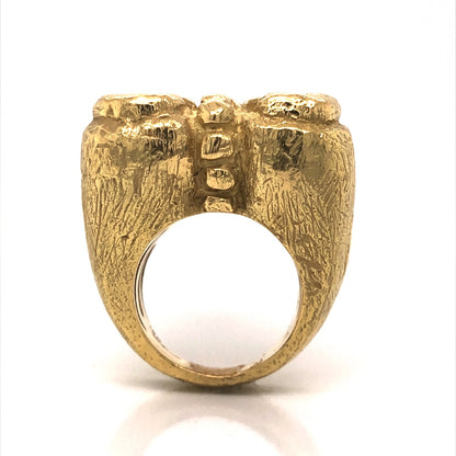 Katy Briscoe Cocktail Ring in 18k Yellow Gold