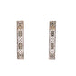 Two-Tone Filigree Drop Earrings in 14k Gold