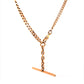 Victorian Bar Pendant Necklace in 14k Yellow Gold