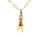 Good Luck Pendant Necklace in 14k Yellow Gold