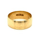 Men's Victorian Wide Wedding Band in 18k Yellow Gold