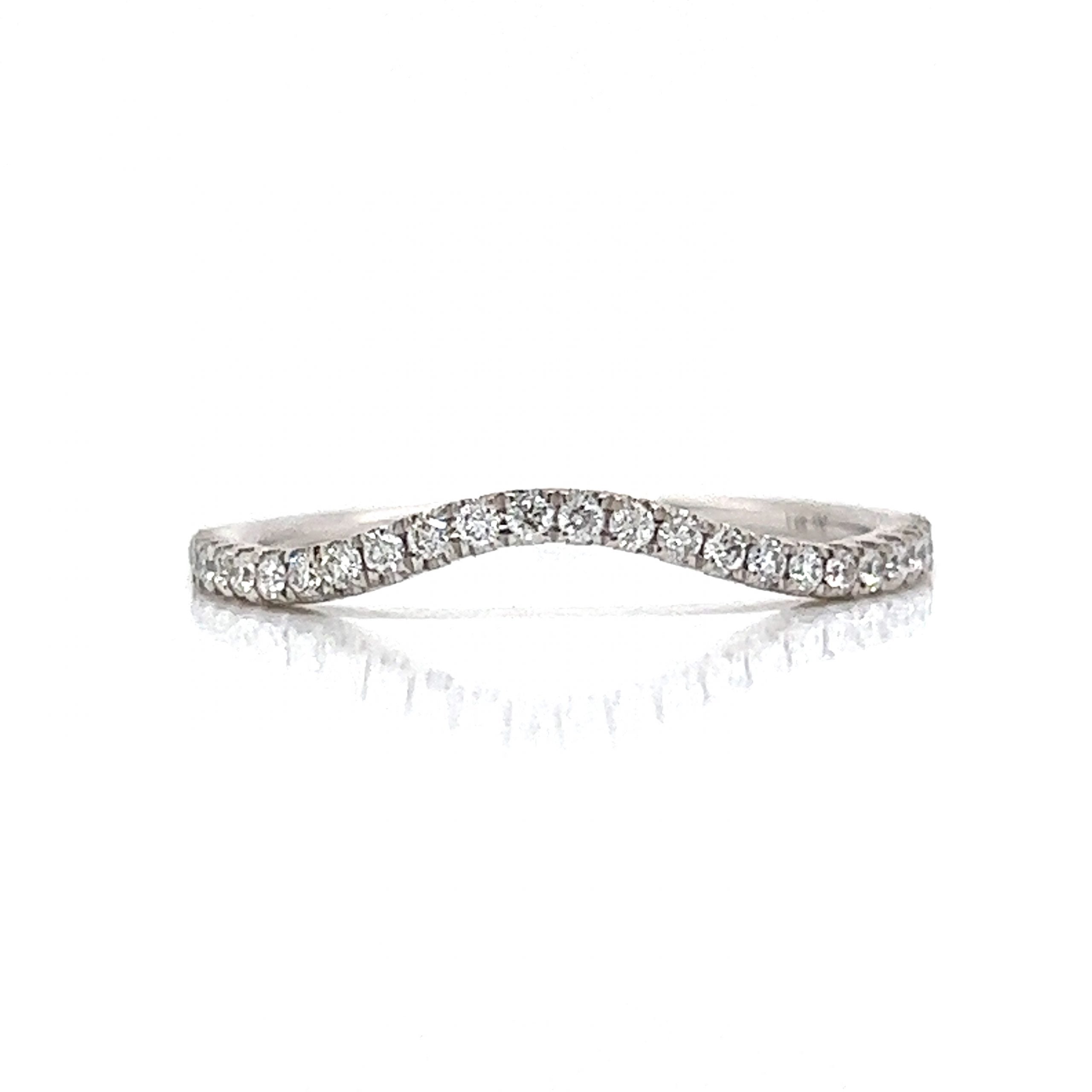 14+ Contoured Wedding Band