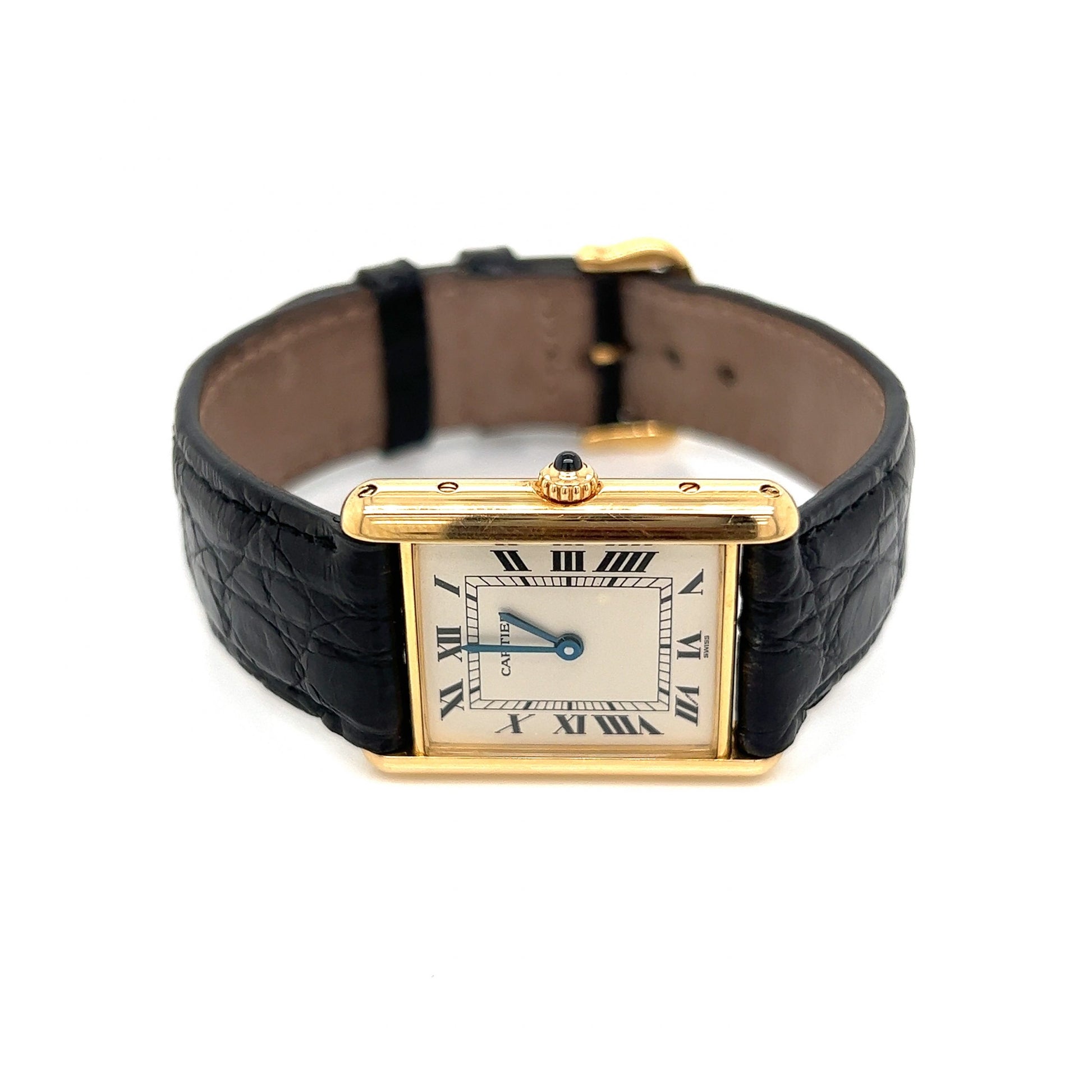 Cartier Tank Louis Watch in 18k Yellow Gold