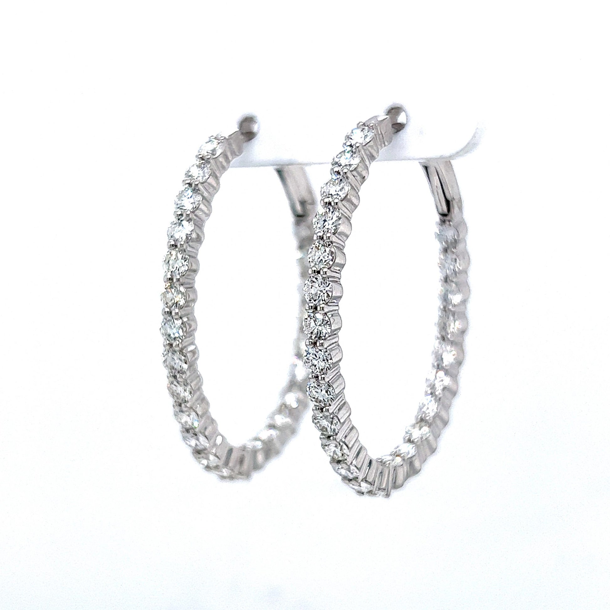 Amazing Silver Half Hoop Earrings The ICONIC