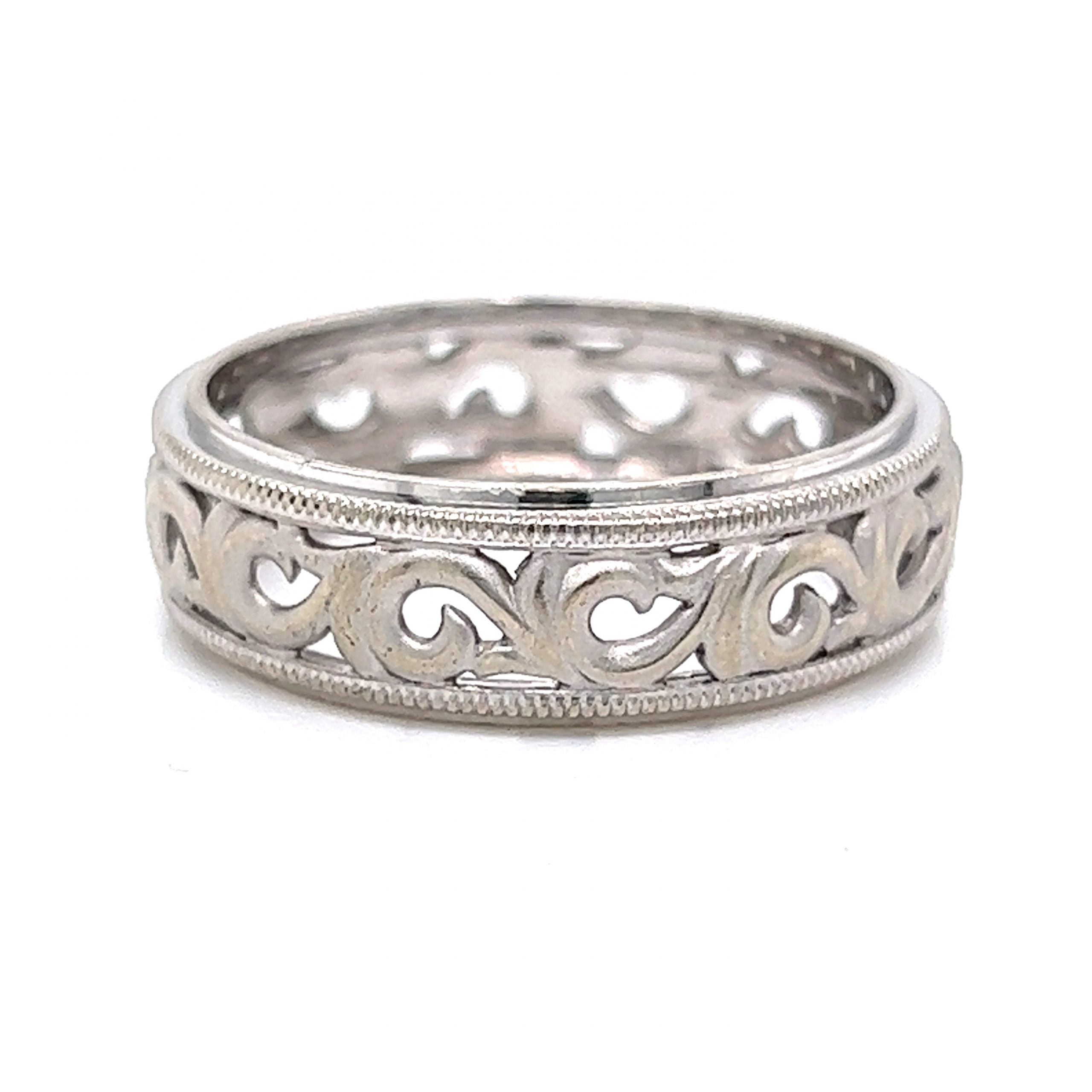 Men's filigree ring sale