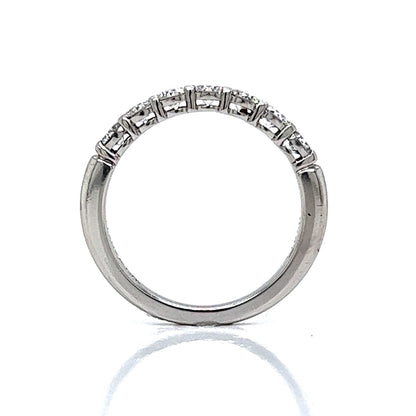 Tiffany & Co. Round Brilliant Diamond Wedding Band in Platinum