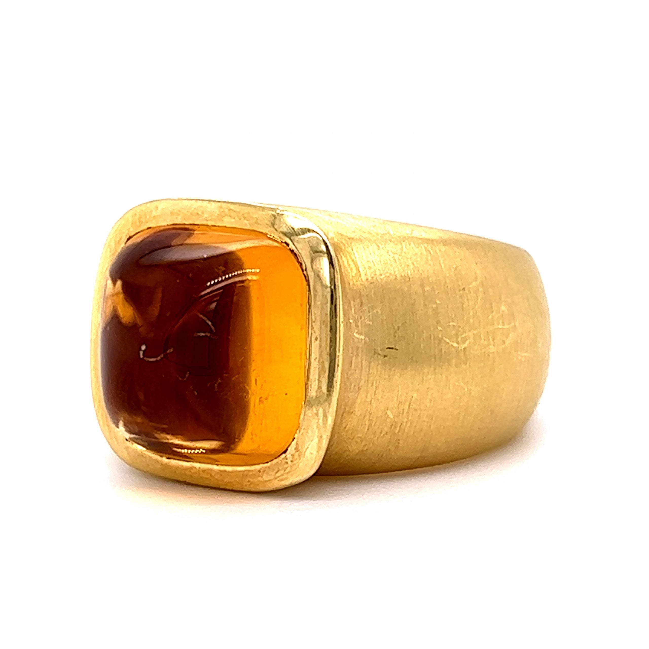 tiffany citrine cocktail ring