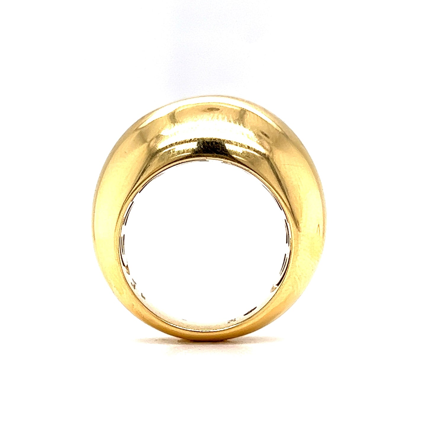 Roberto Coin Capri Plus Diamond Ring in 18k Yellow Gold