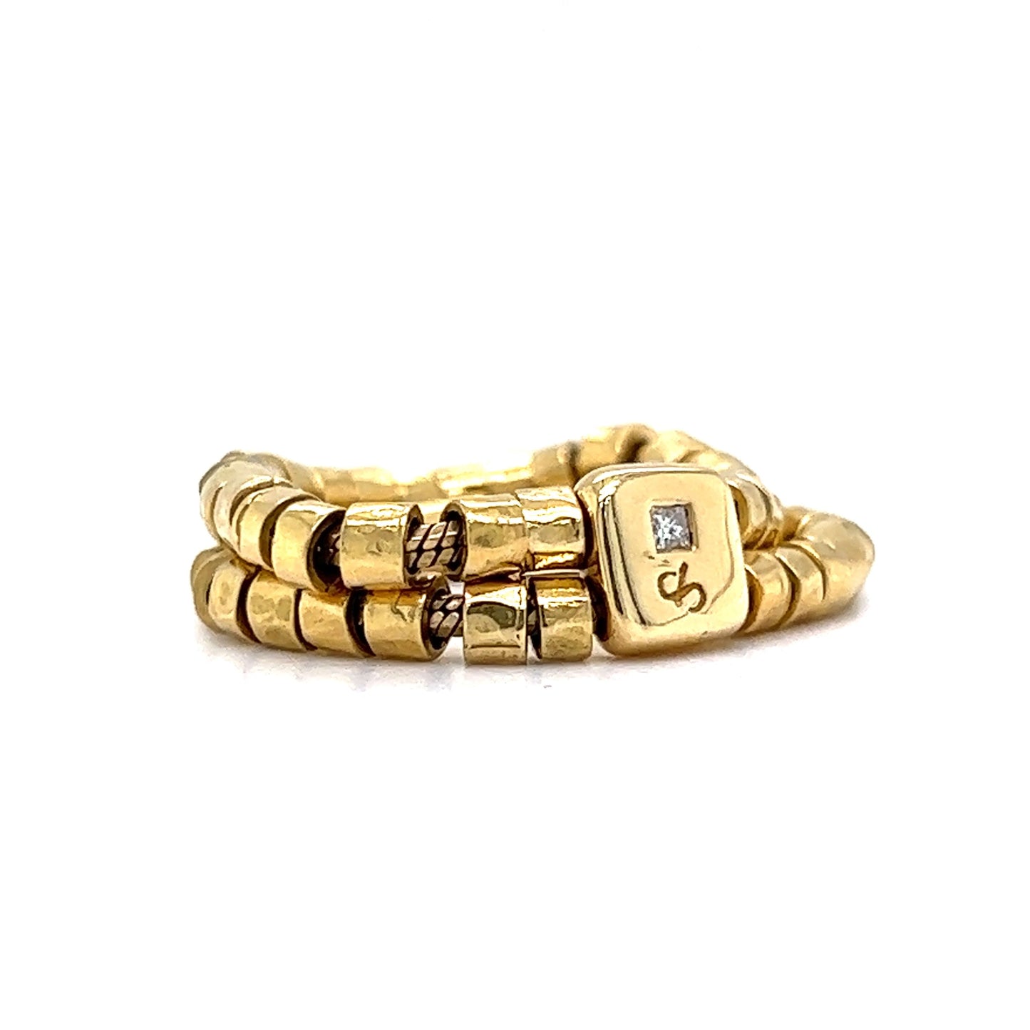 H. Stern Flexible Stacking Ring in 18k Yellow Gold