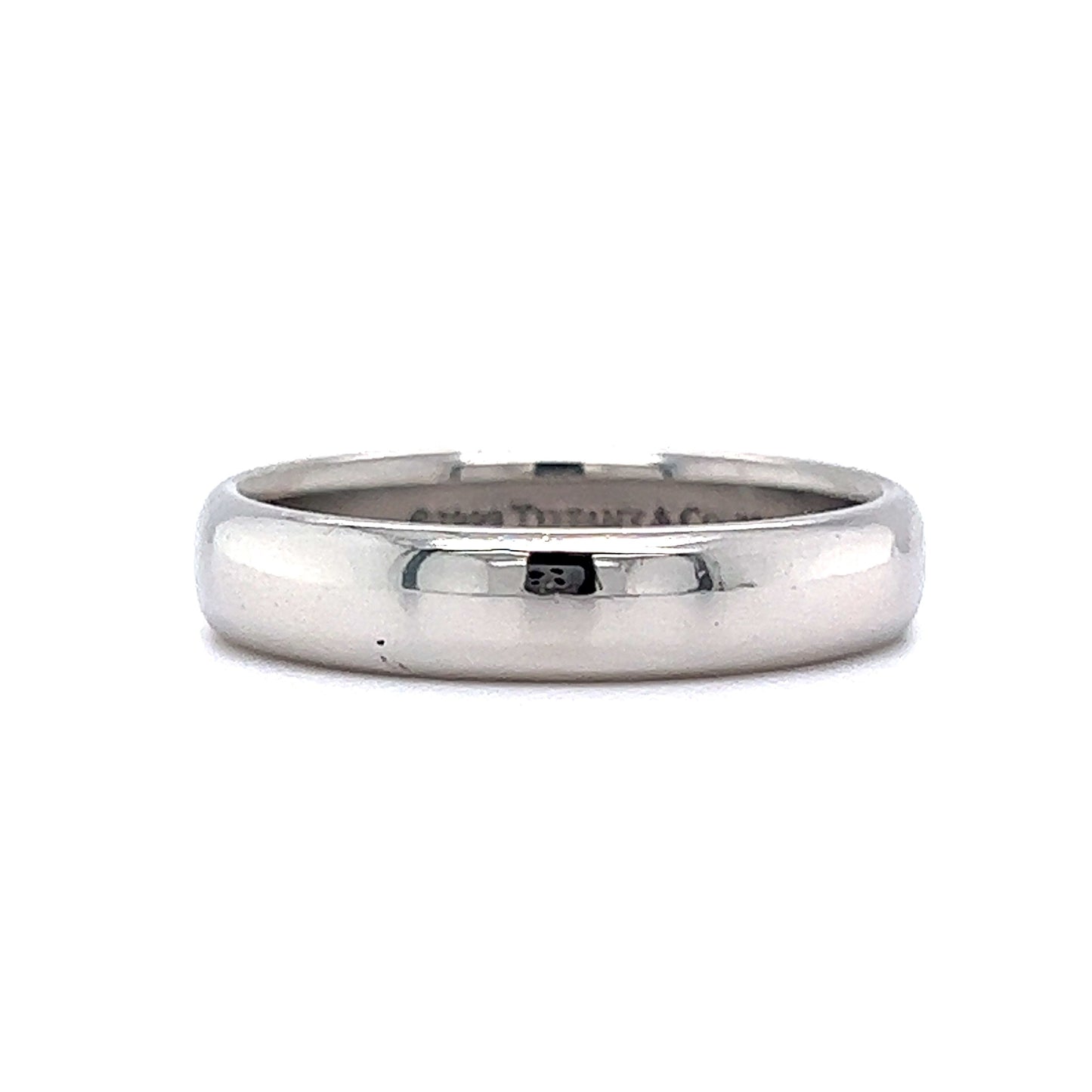 Men's Tiffany Wedding Band in Platinum – Filigree Jewelers