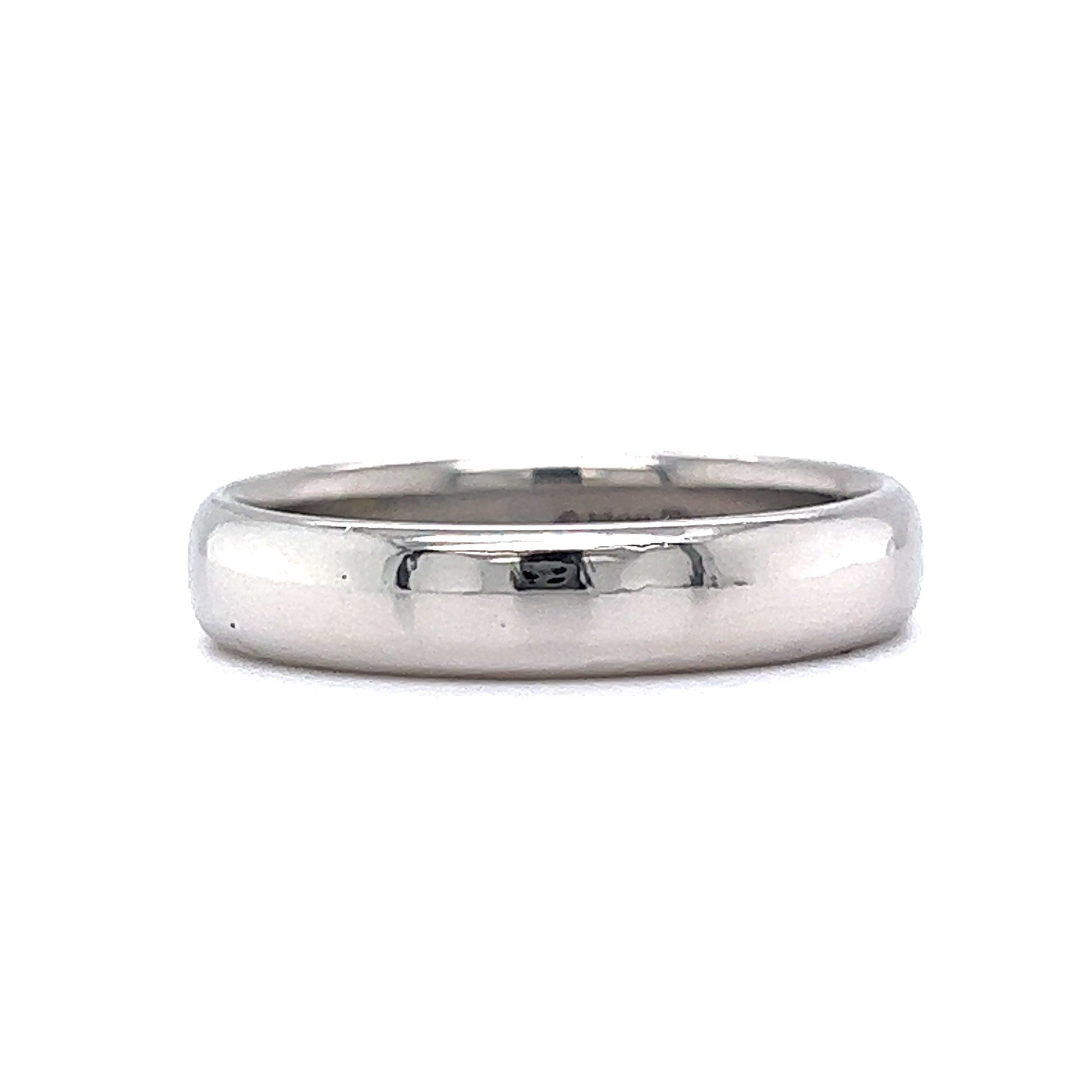 Men's Tiffany Wedding Band in Platinum – Filigree Jewelers