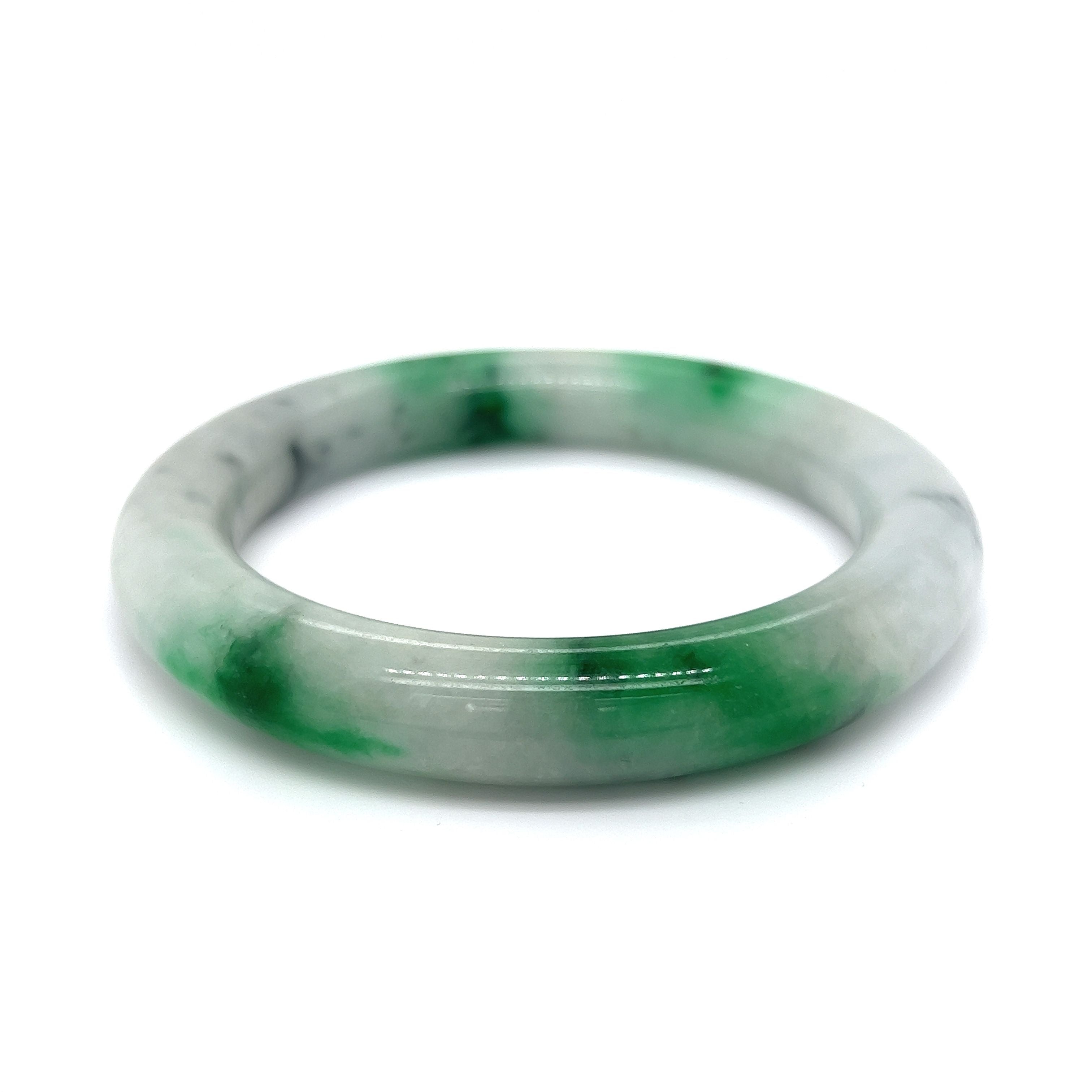 Solid jade deals bracelet