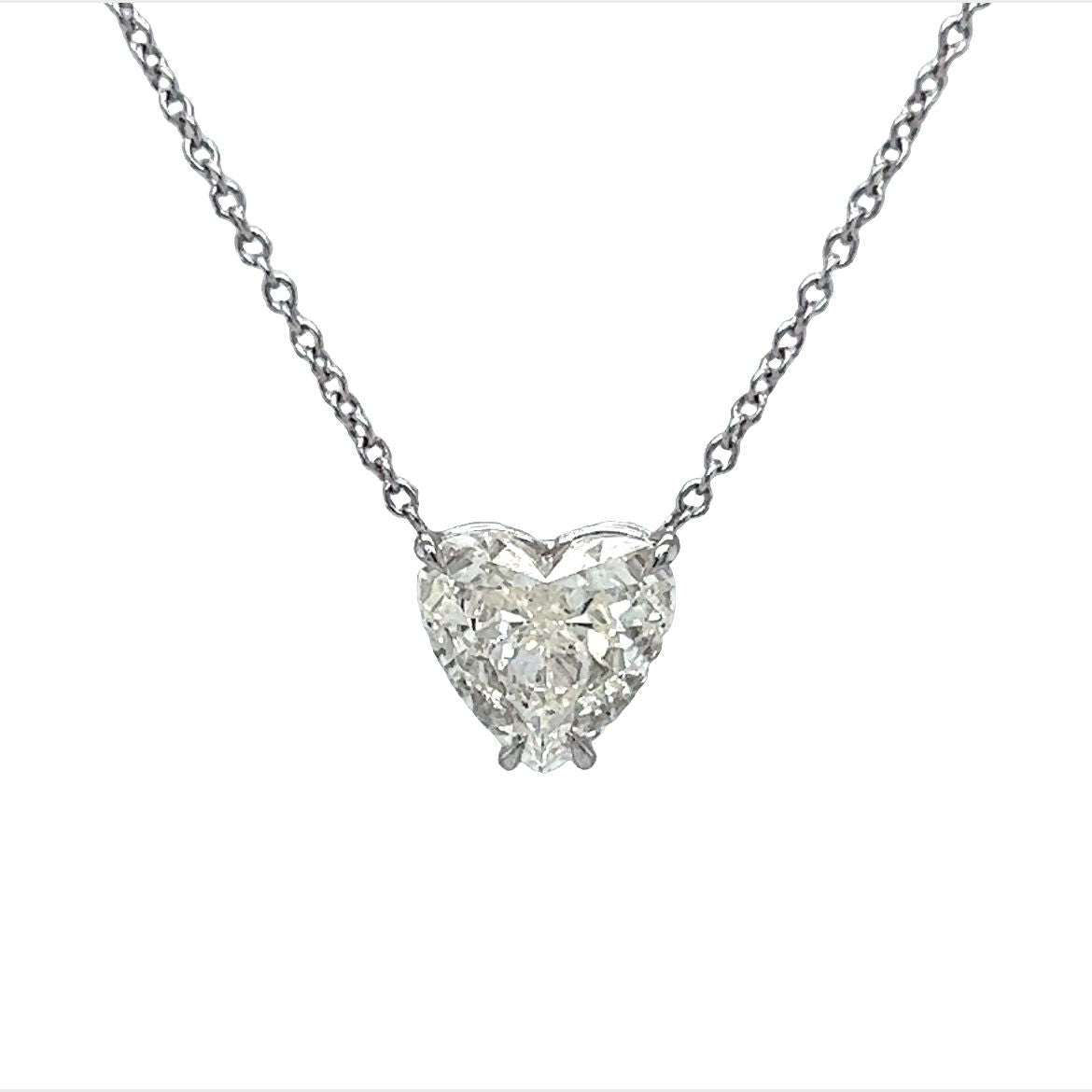 Rosec Jewels Solitaire Diamond Necklace 0.35 CT, Heart Shaped India | Ubuy
