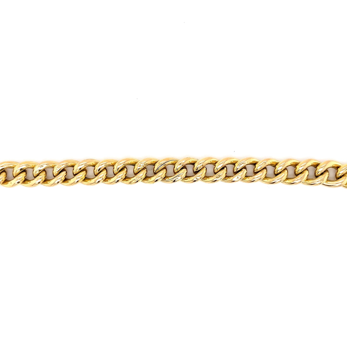 Classic Curb Link Bracelet in 14k Yellow Gold