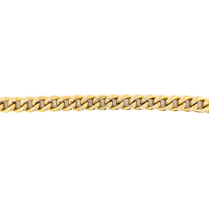 Classic Curb Link Bracelet in 14k Yellow Gold