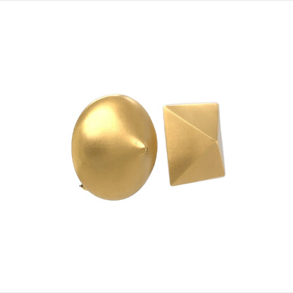 Modern Boregaard Earrings in 18k Yellow Gold