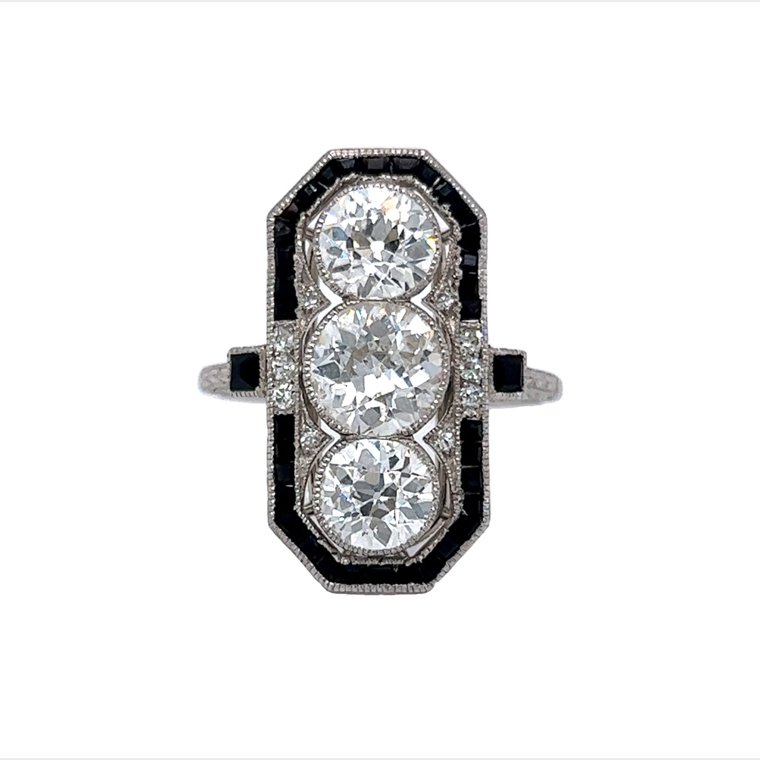 Vintage Diamond Onyx Ring 10k Yellow Gold Size 5.75 Siget – Jewelryauthority