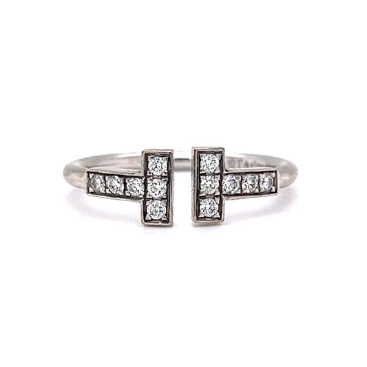 Tiffany & Co. Diamond Band in 18k White Gold