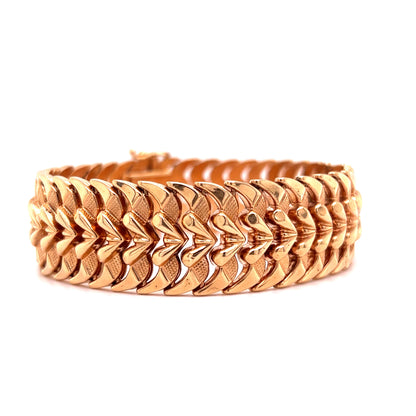 Bracelet Modern in 18k Rose Gold