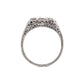 1.57 Antique Art Deco Diamond Engagement Ring in Platinum