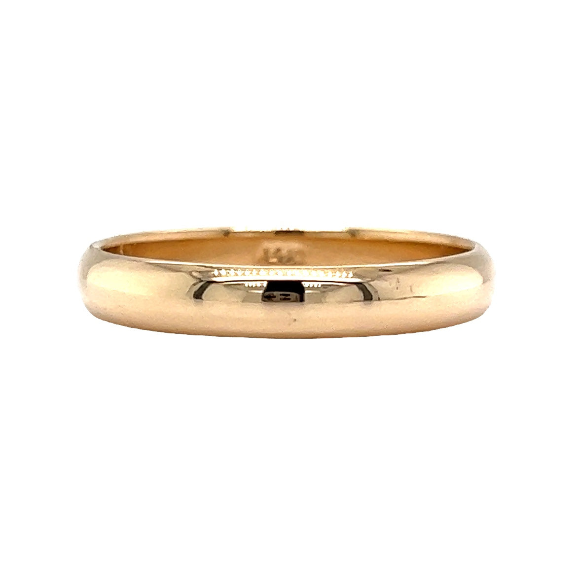 Classic Wedding Band in 14k Yellow Gold