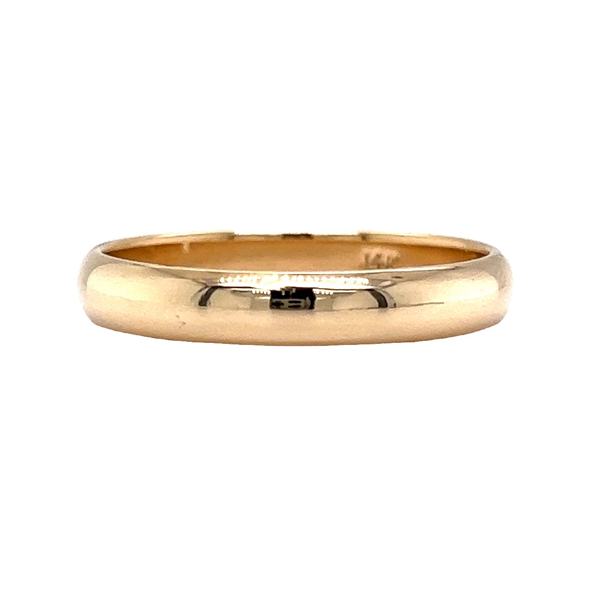 Classic Wedding Band in 14k Yellow Gold