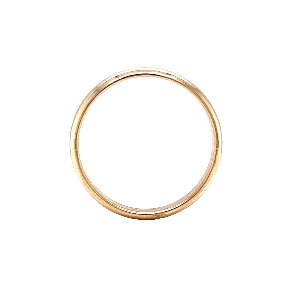 Classic Wedding Band in 14k Yellow Gold