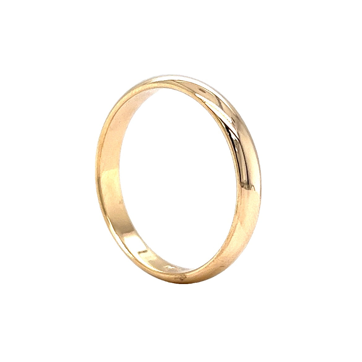 Classic Wedding Band in 14k Yellow Gold