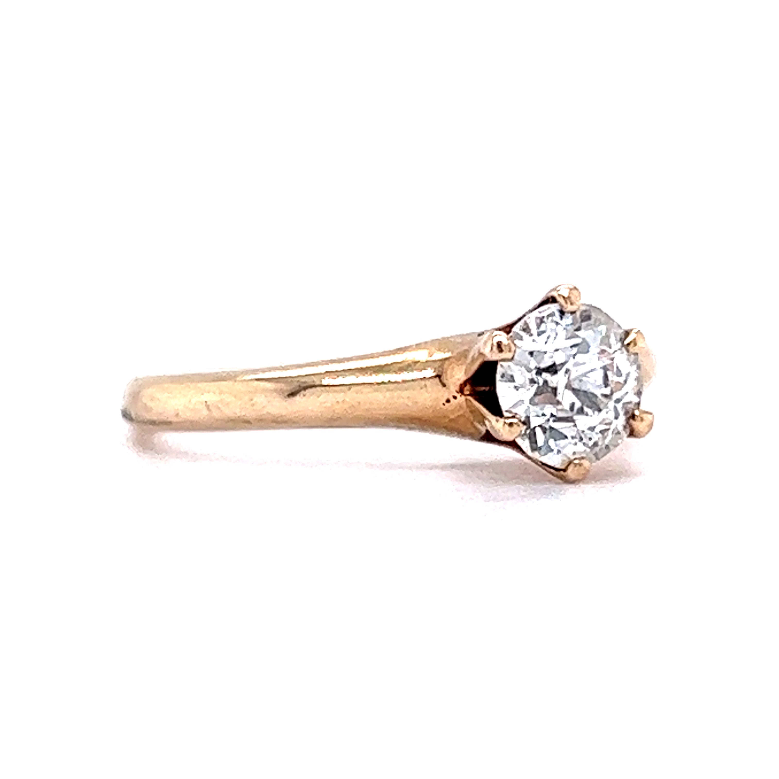 Victorian solitaire store ring