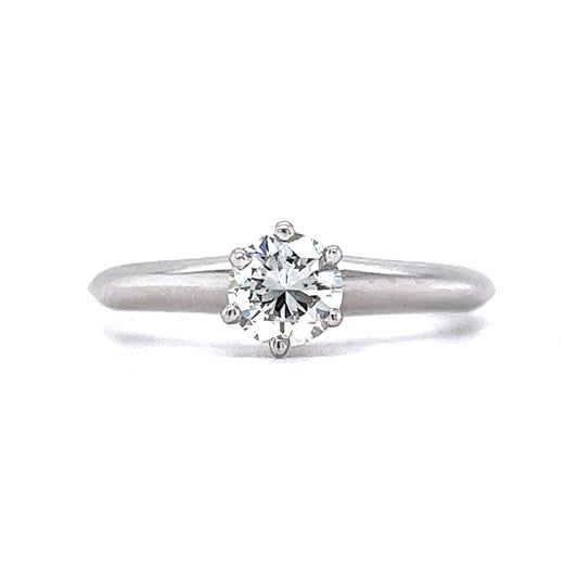 .62 Solitaire Diamond Engagement Ring in Platinum
