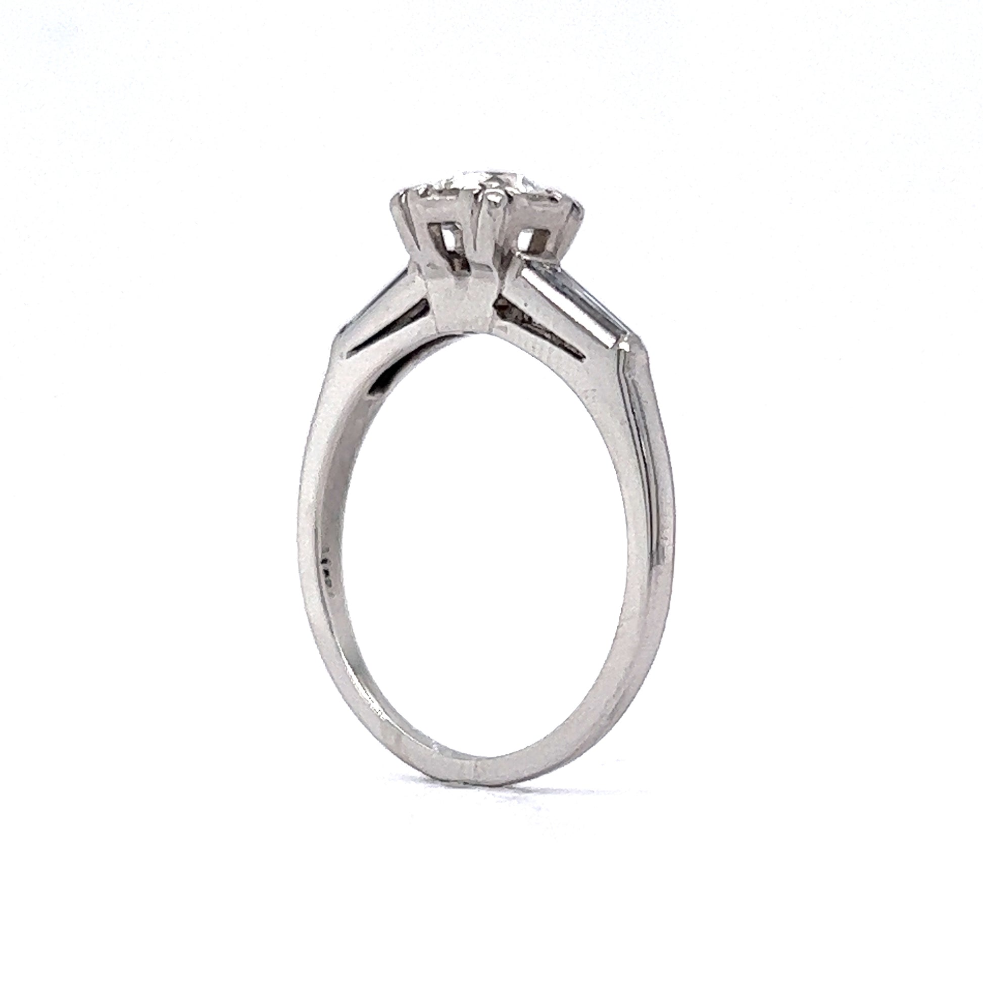 Vintage .60 Art Deco Solitaire Diamond Engagement Ring