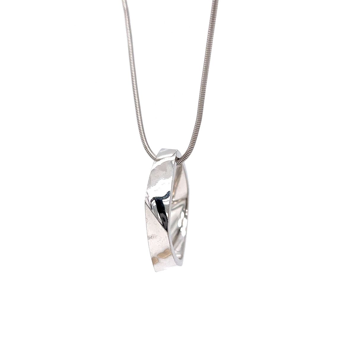 Frank Gehry Torque Tiffany & Co. Necklace in 18K White Gold