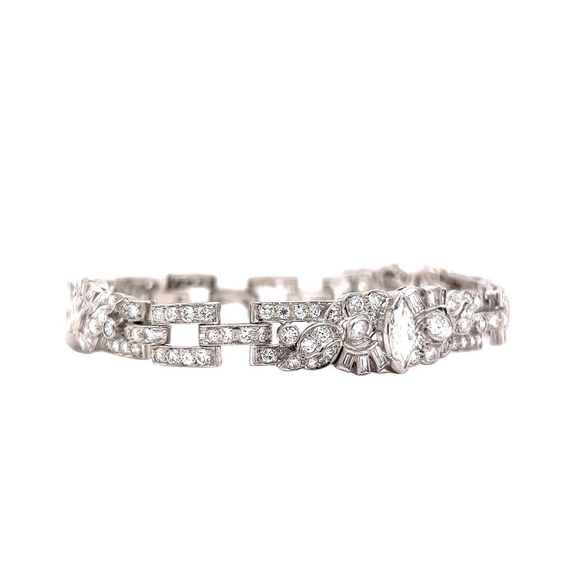 Vintage 20.00ct Diamond Bracelet | New York Estate Jewelry