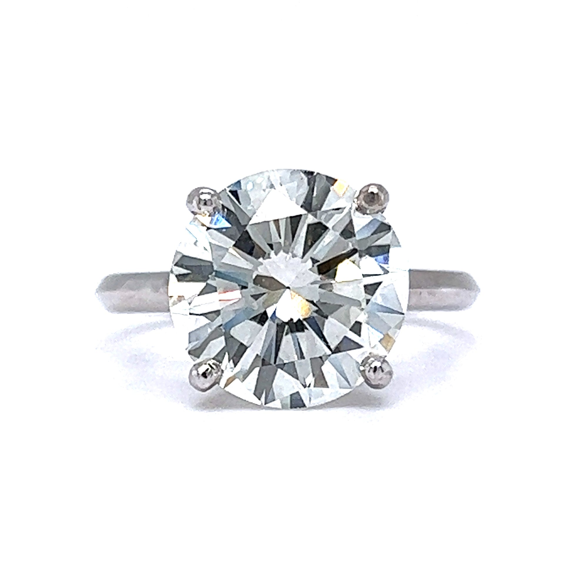 Round Brilliant Solitaire Engagement Ring 3-carat